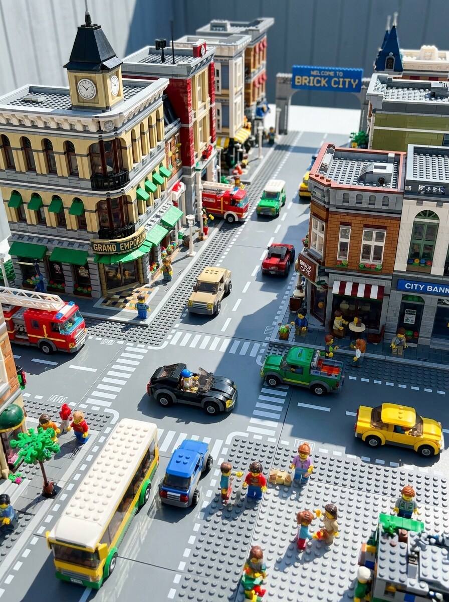 LEGO City Scene