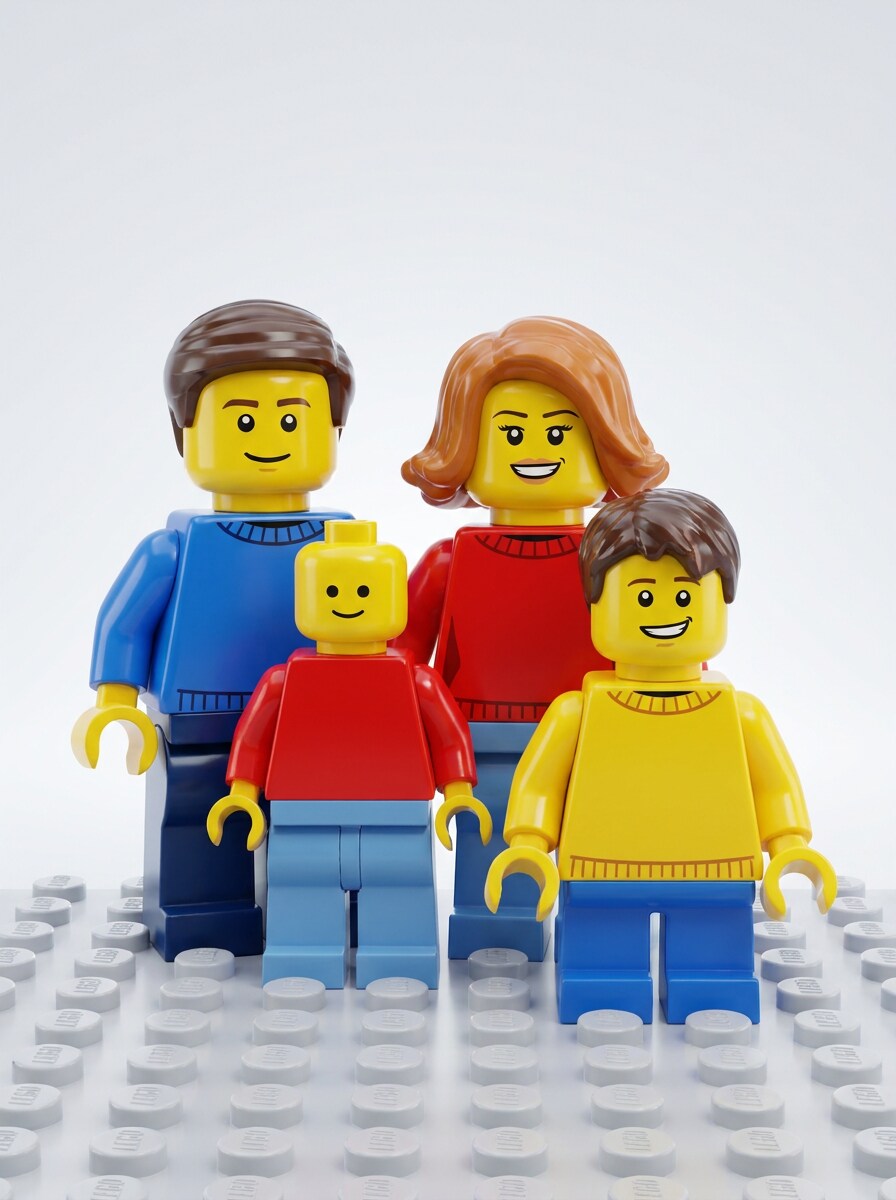LEGO Family Portrait