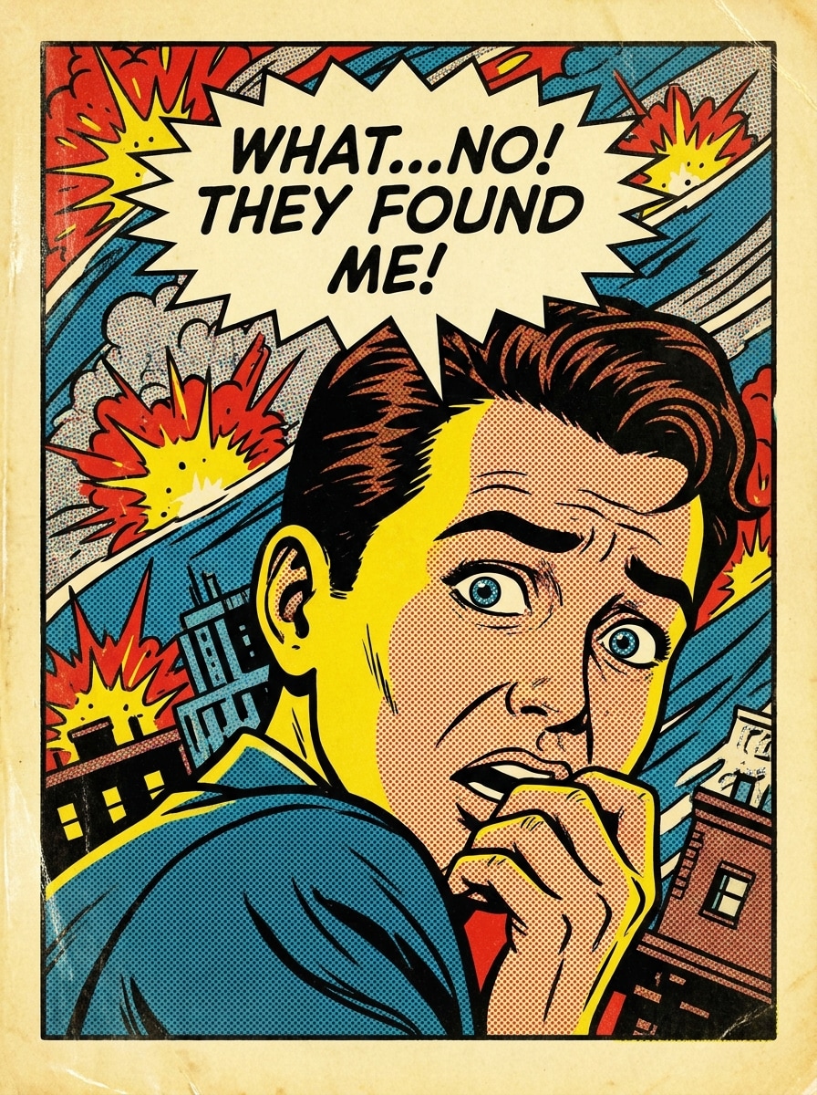 Lichtenstein Comic Scene