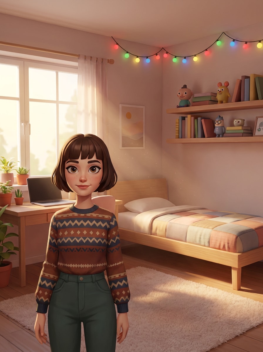 Life Sim Room Scene