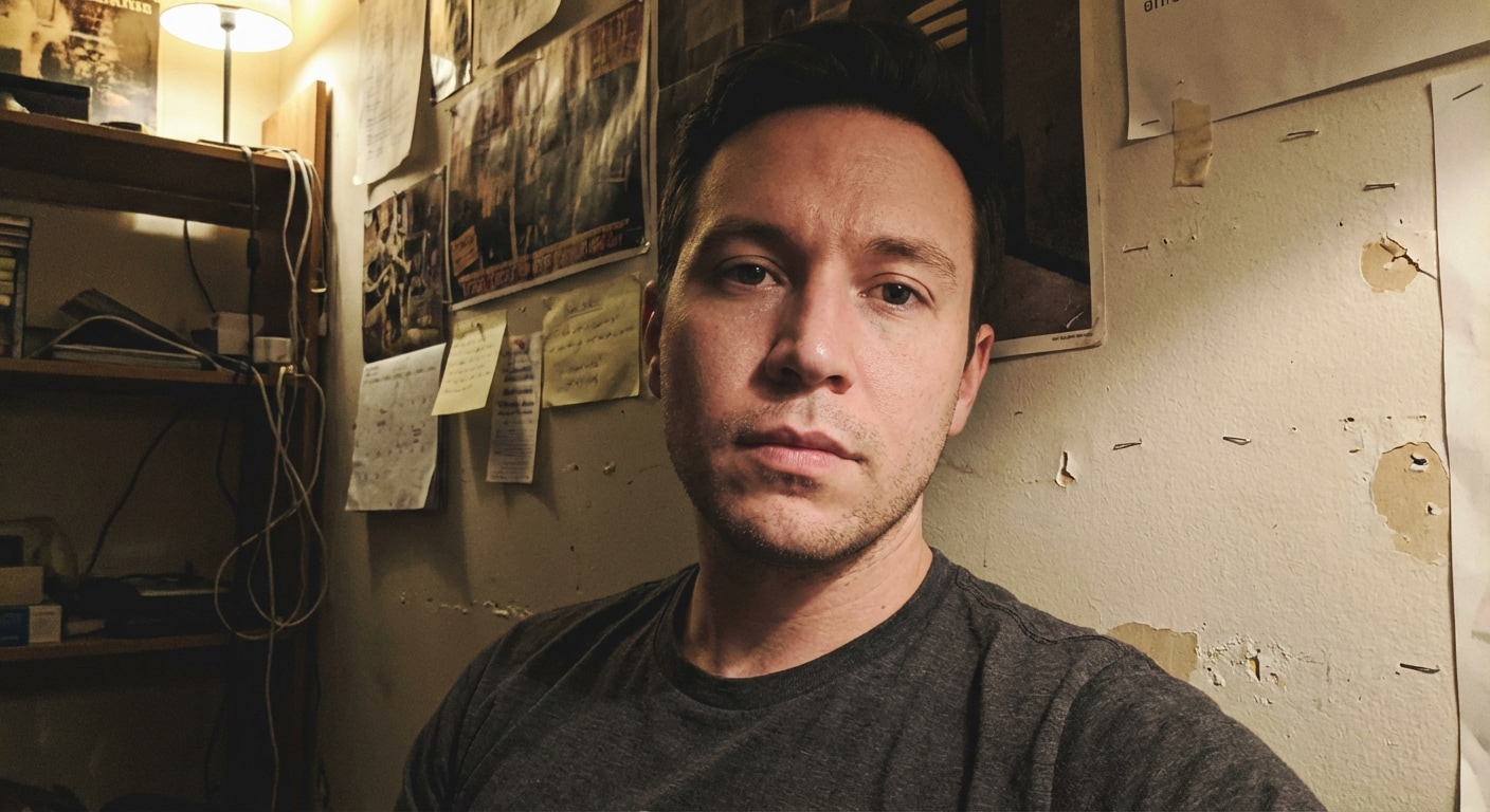 White LinkedIn Studio Background before background change