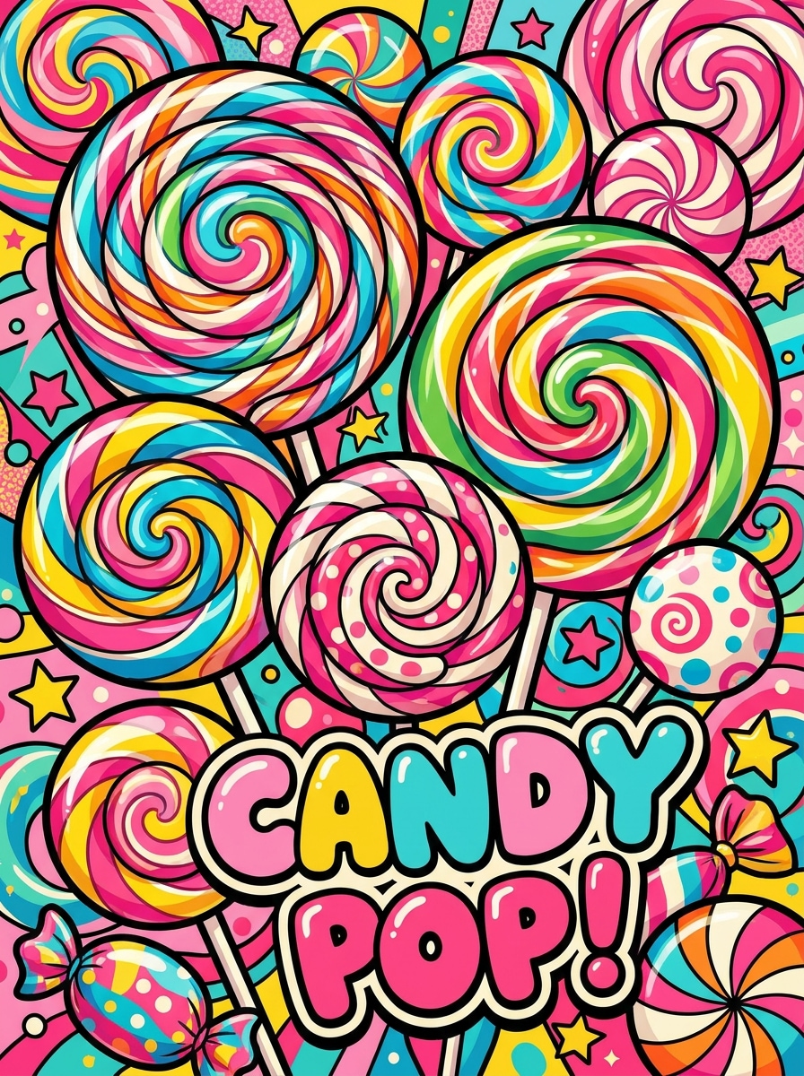 Lollipop Pop Art