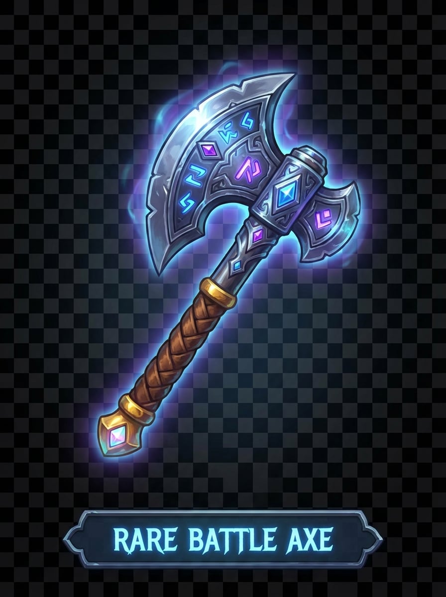 Loot Drop Axe Icon