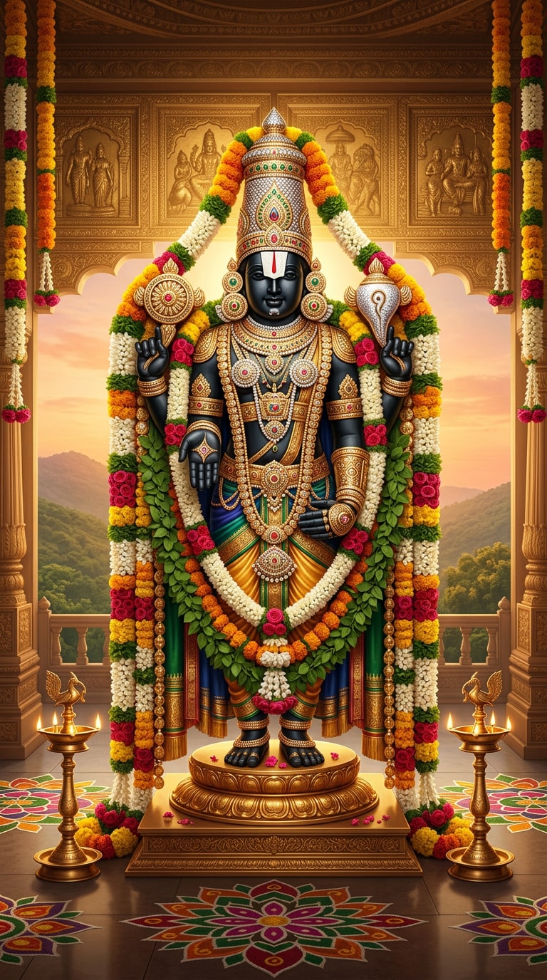Tirumala Balaji Wallpaper Prompt