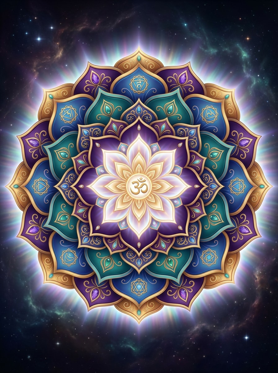 Lotus Chakra Mandala