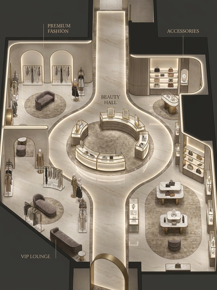 Luxury Department Store Layout