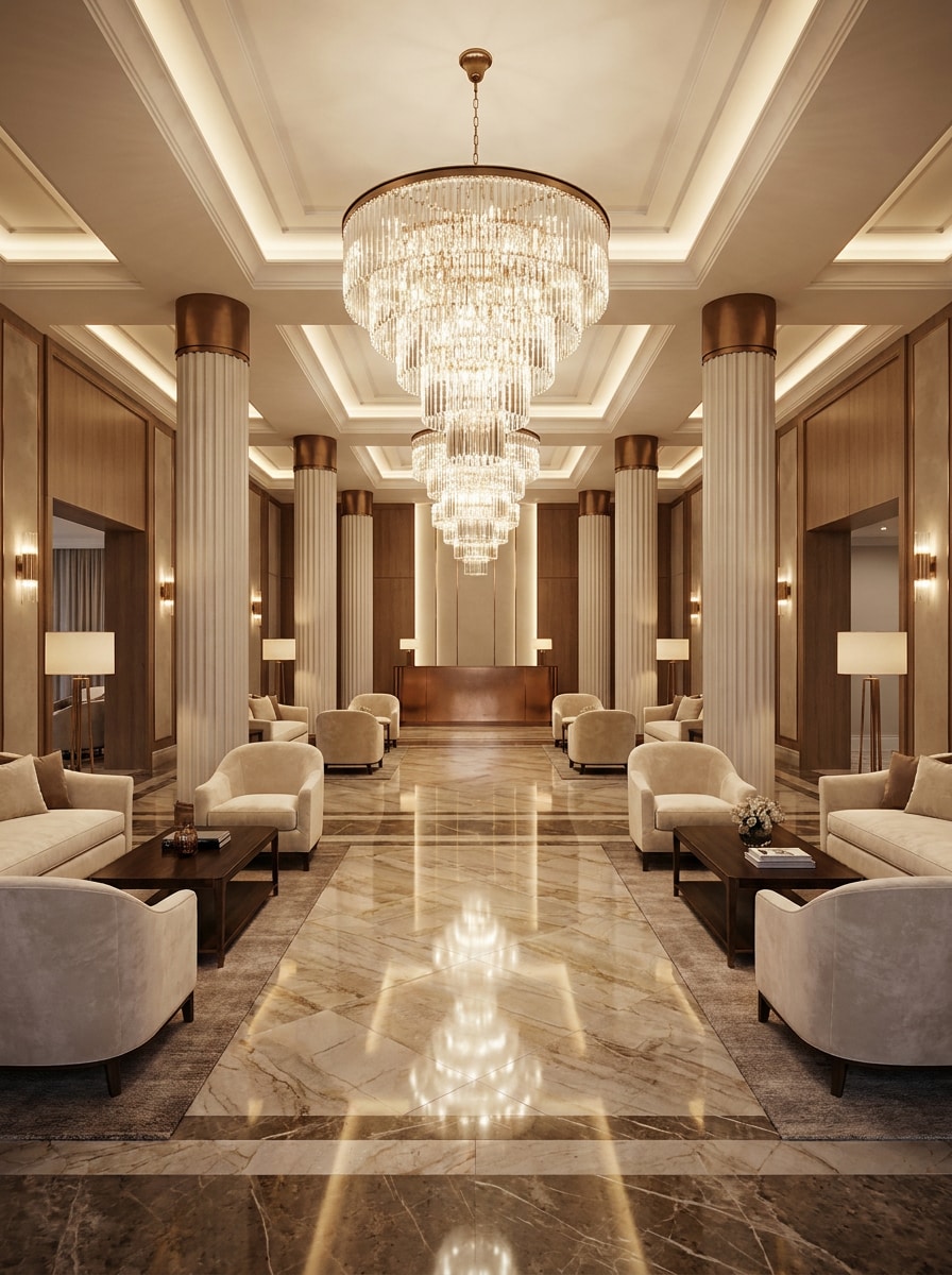 Luxury Lobby Render
