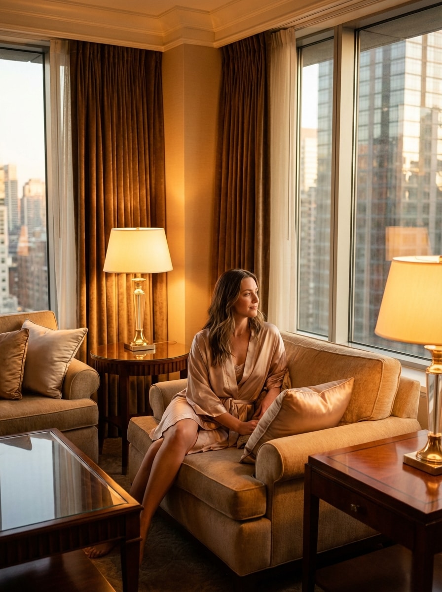 Luxury Hotel Suite Portrait