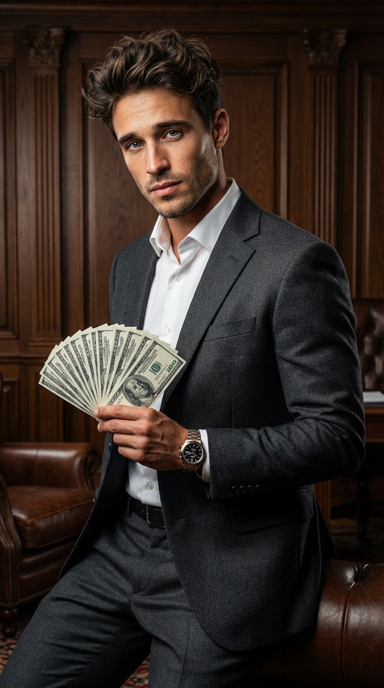 High Fashion Editorial Money Shot