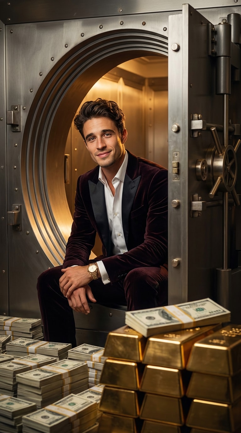 Luxury Money Lifestyle AI Prompt 3