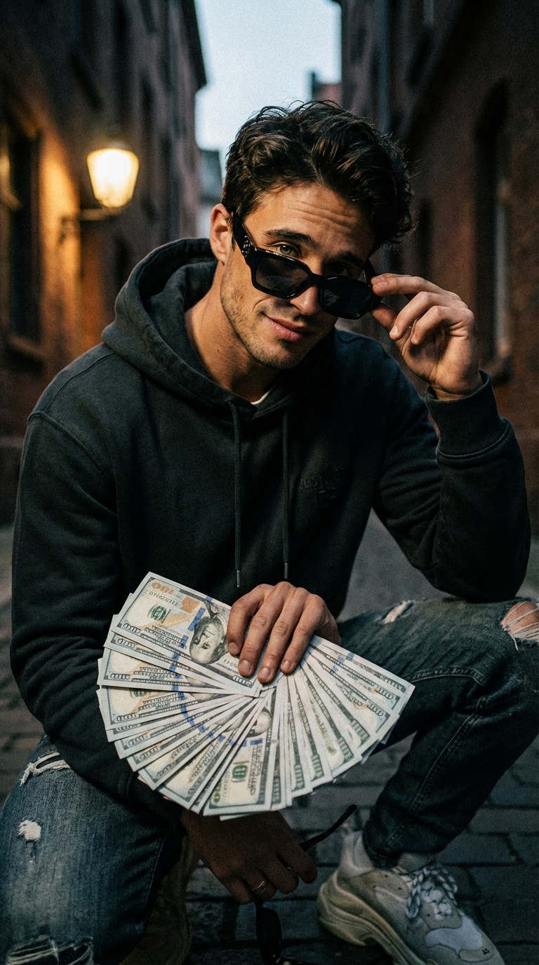 Luxury Money Lifestyle AI Prompt 4