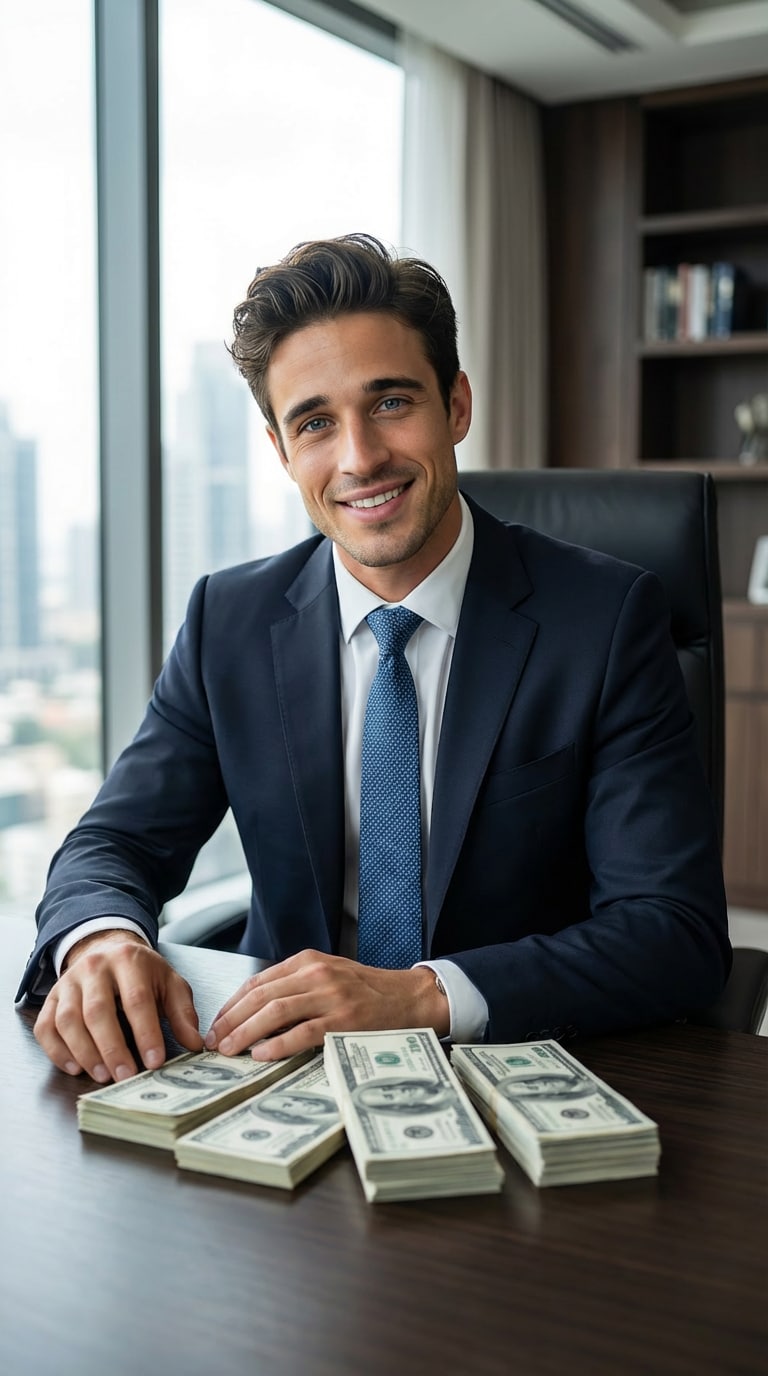 Luxury Money Lifestyle AI Prompt 5