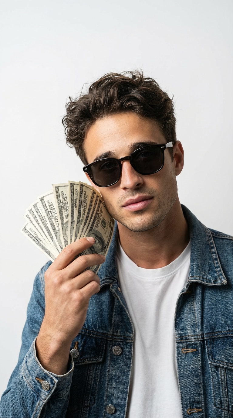 Luxury Money Lifestyle AI Prompt 7