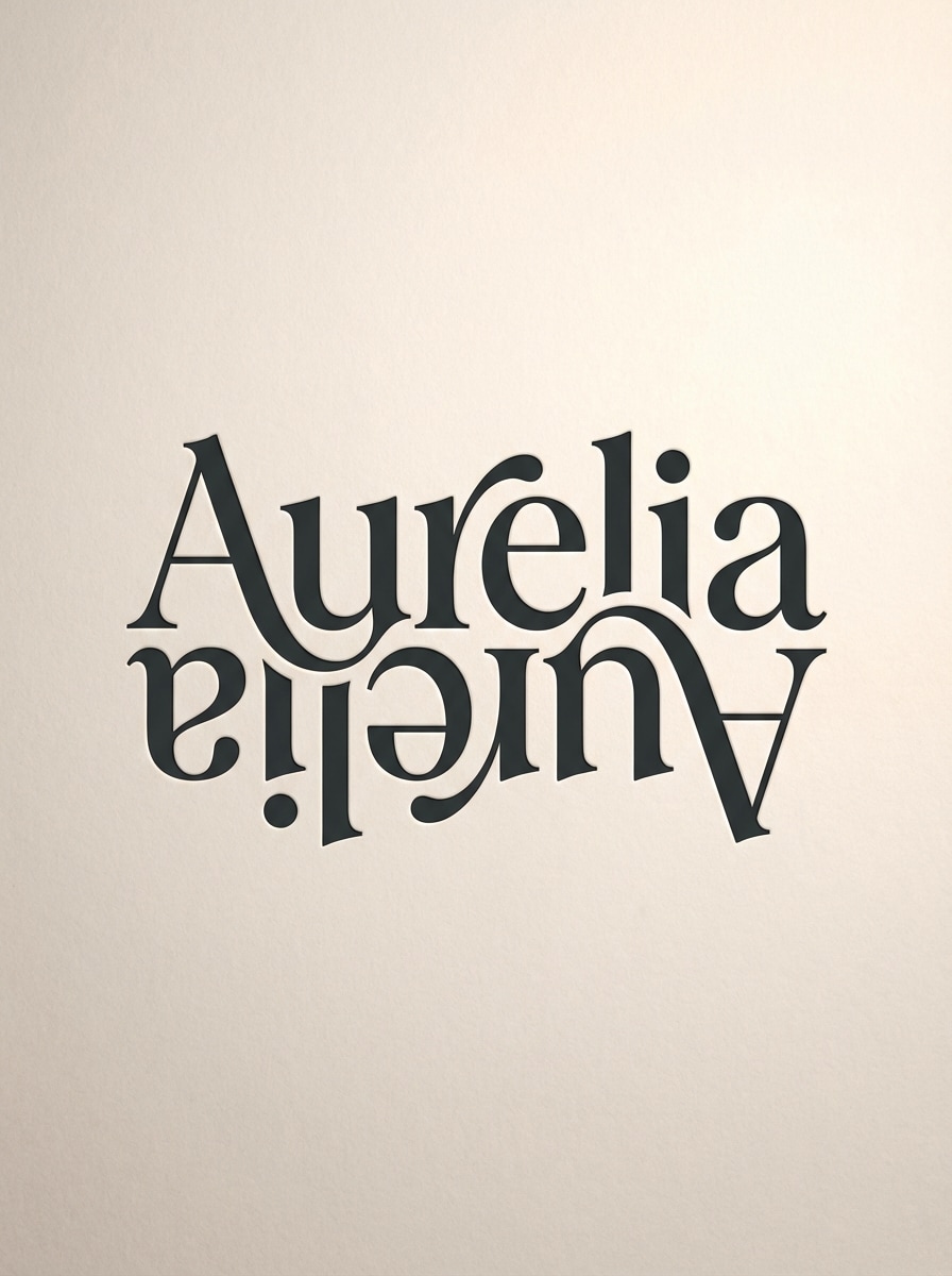 Luxury Serif Ambigram