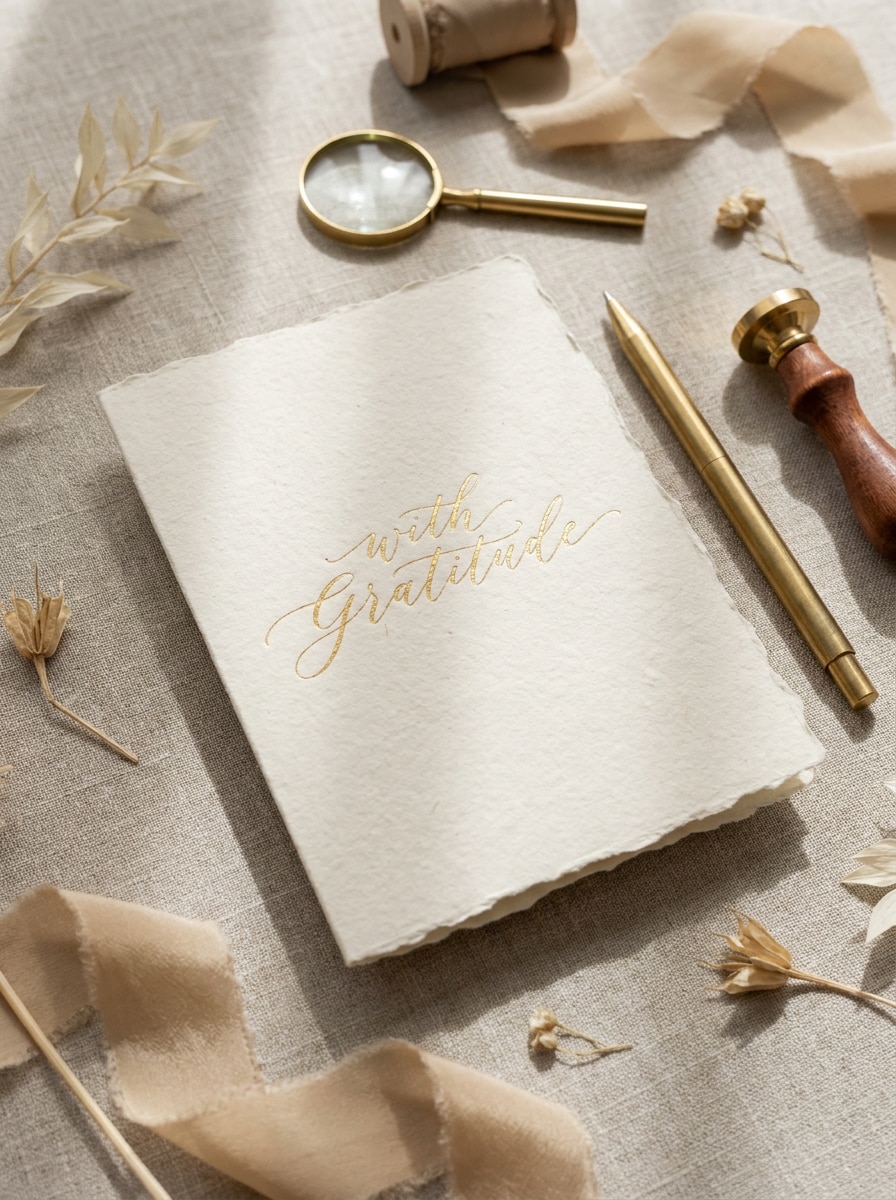 Luxury Stationery Look