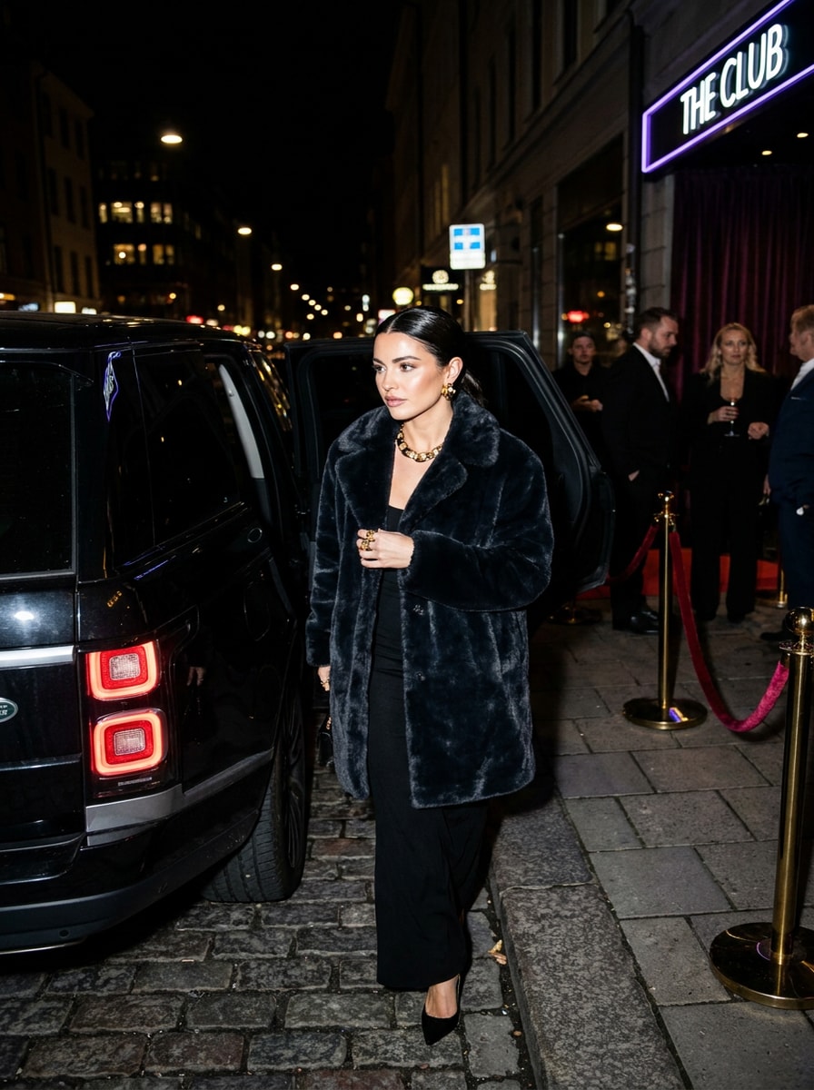 Luxury SUV Arrival