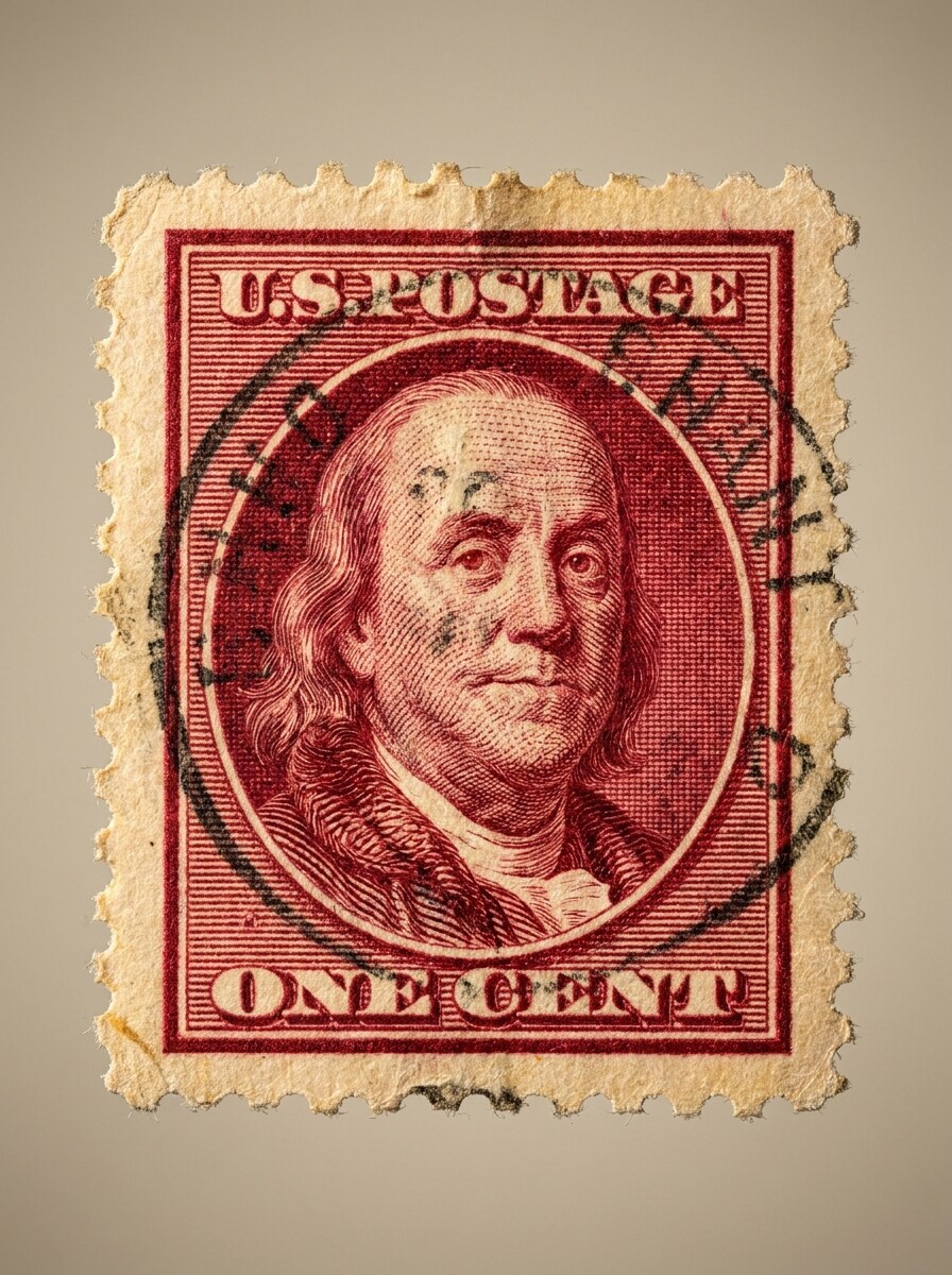 Macro Postage Close-Up