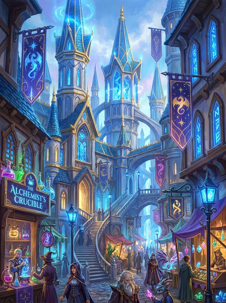 Mage District Town