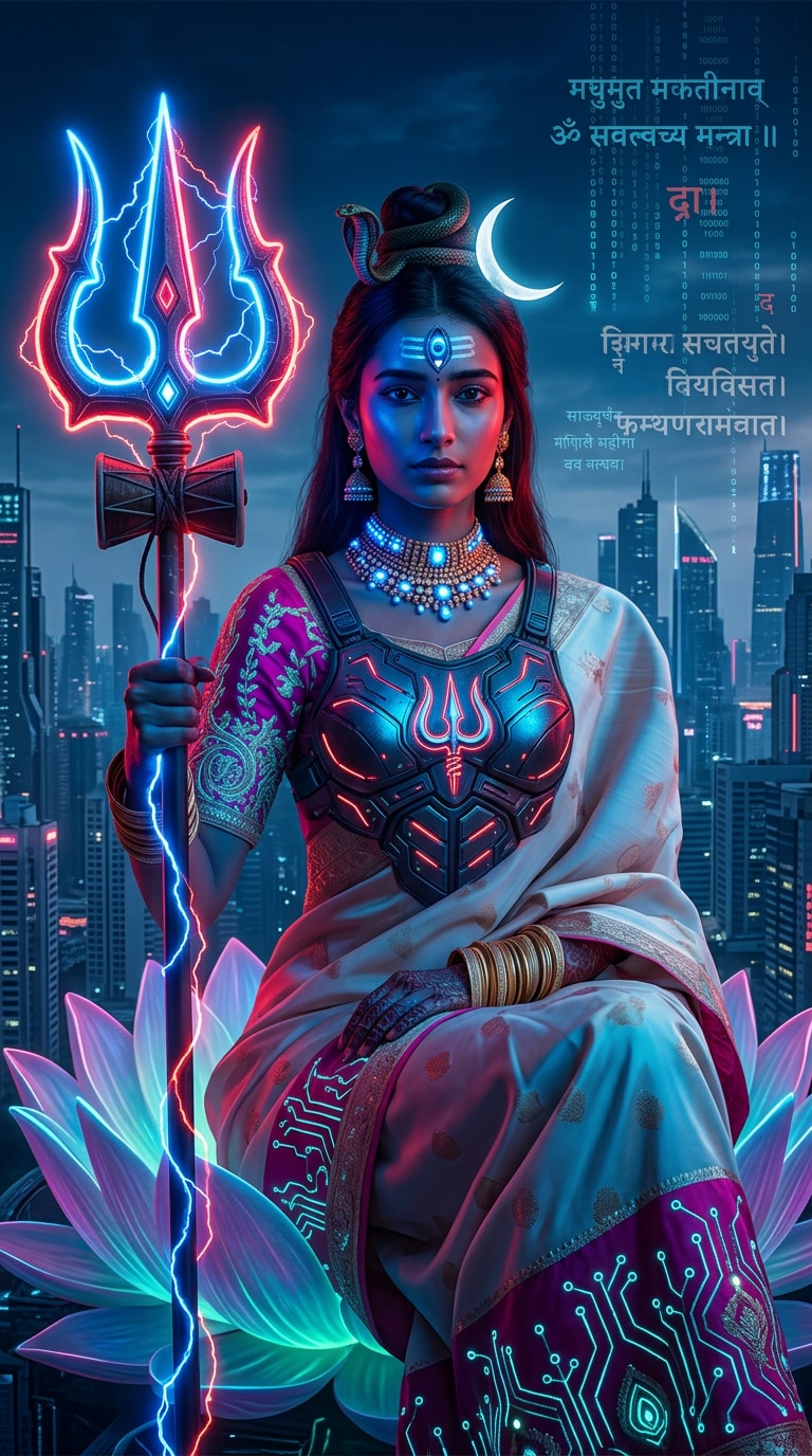 Neon Mahadev Poster