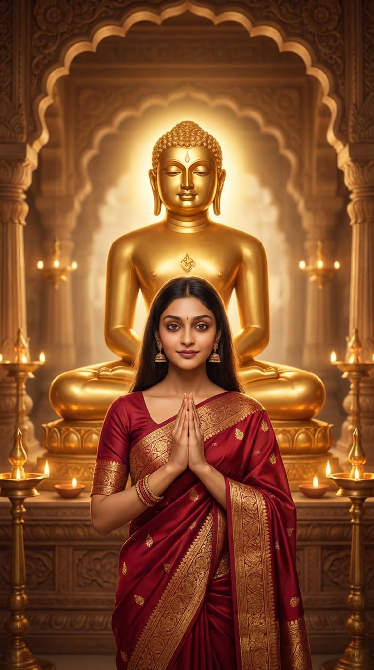 Mahavir Jayanti AI Prompt