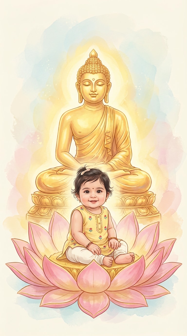 Baby Lotus Scene