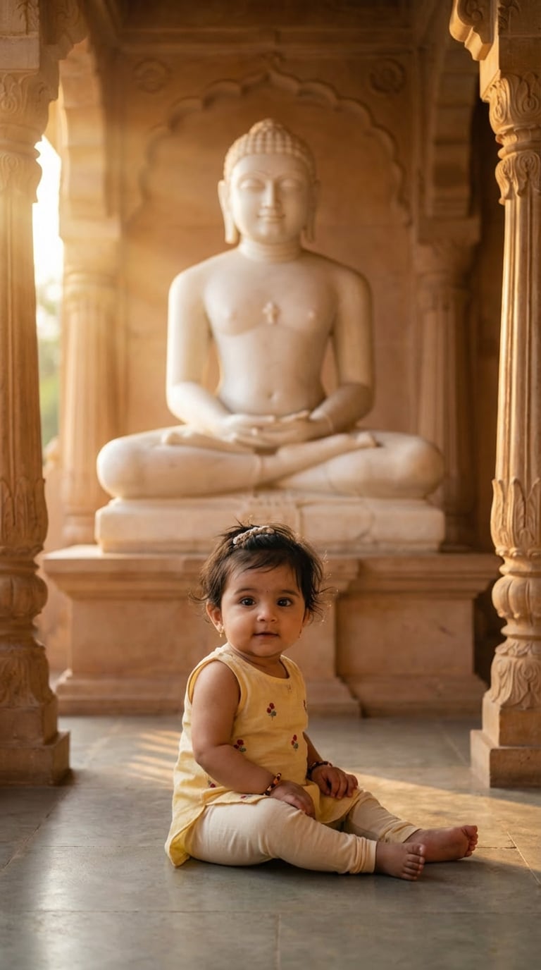 Baby Temple Scene