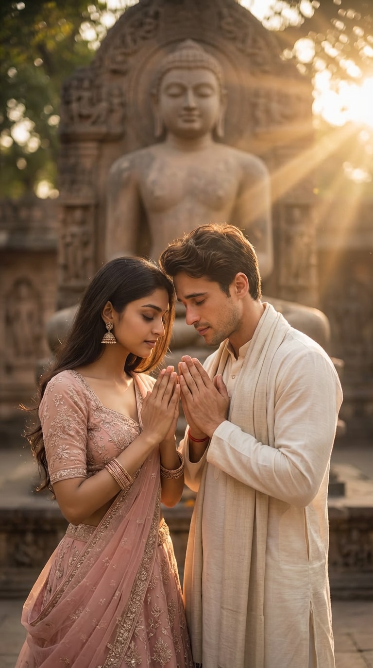 Romantic Spiritual Scene