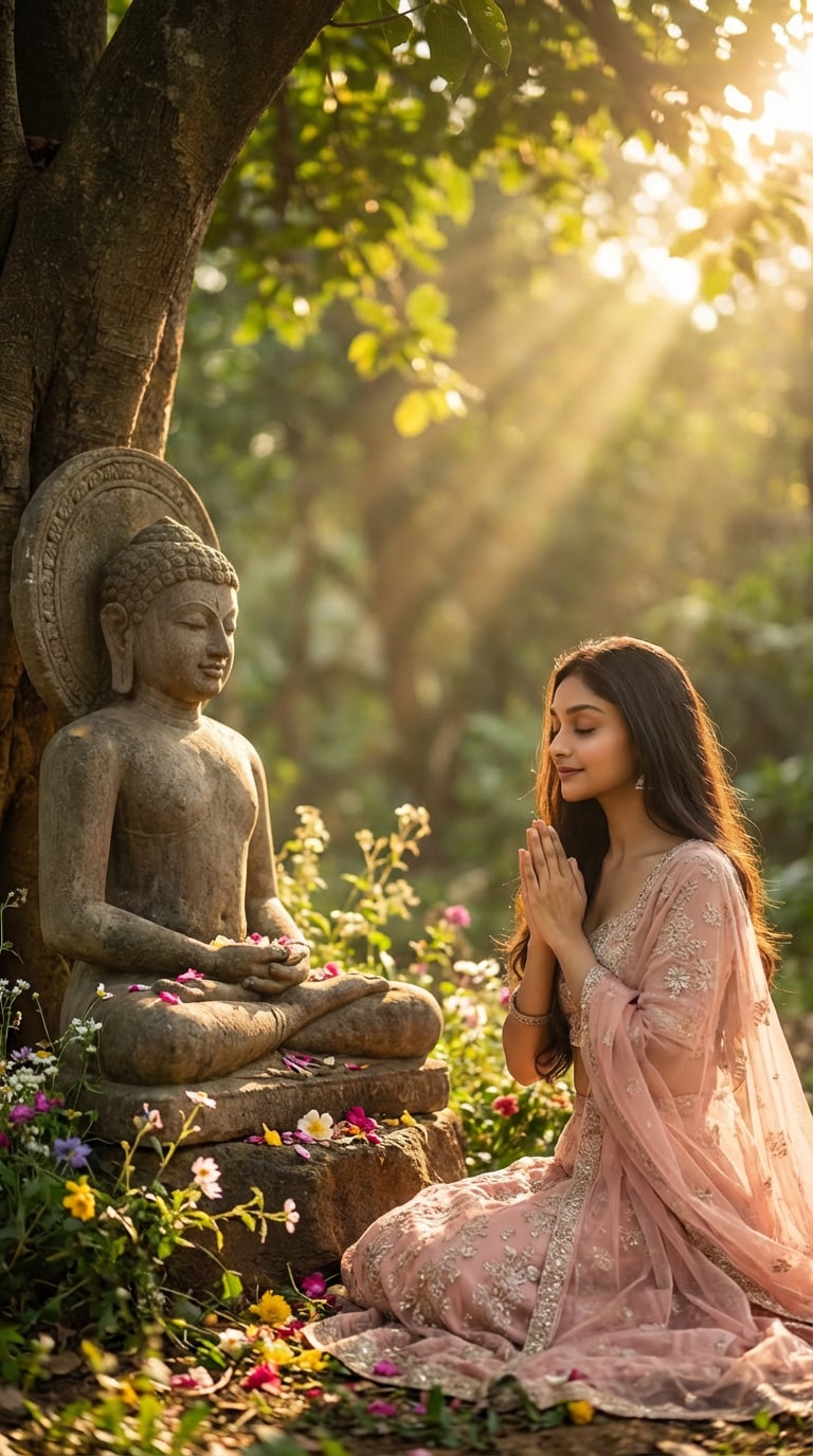 Mahavir Jayanti Poster AI