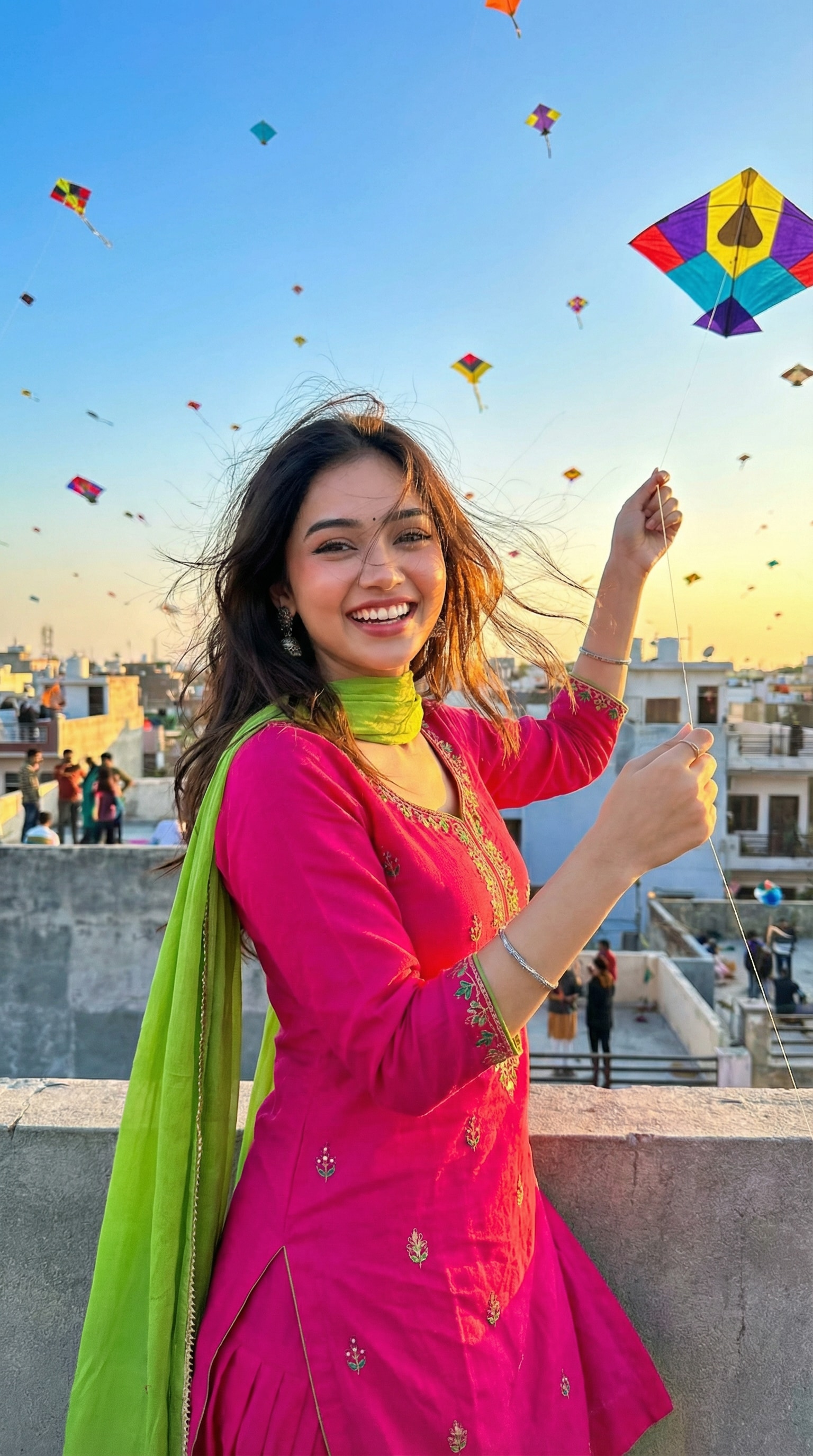 makar-sankranti ai photo