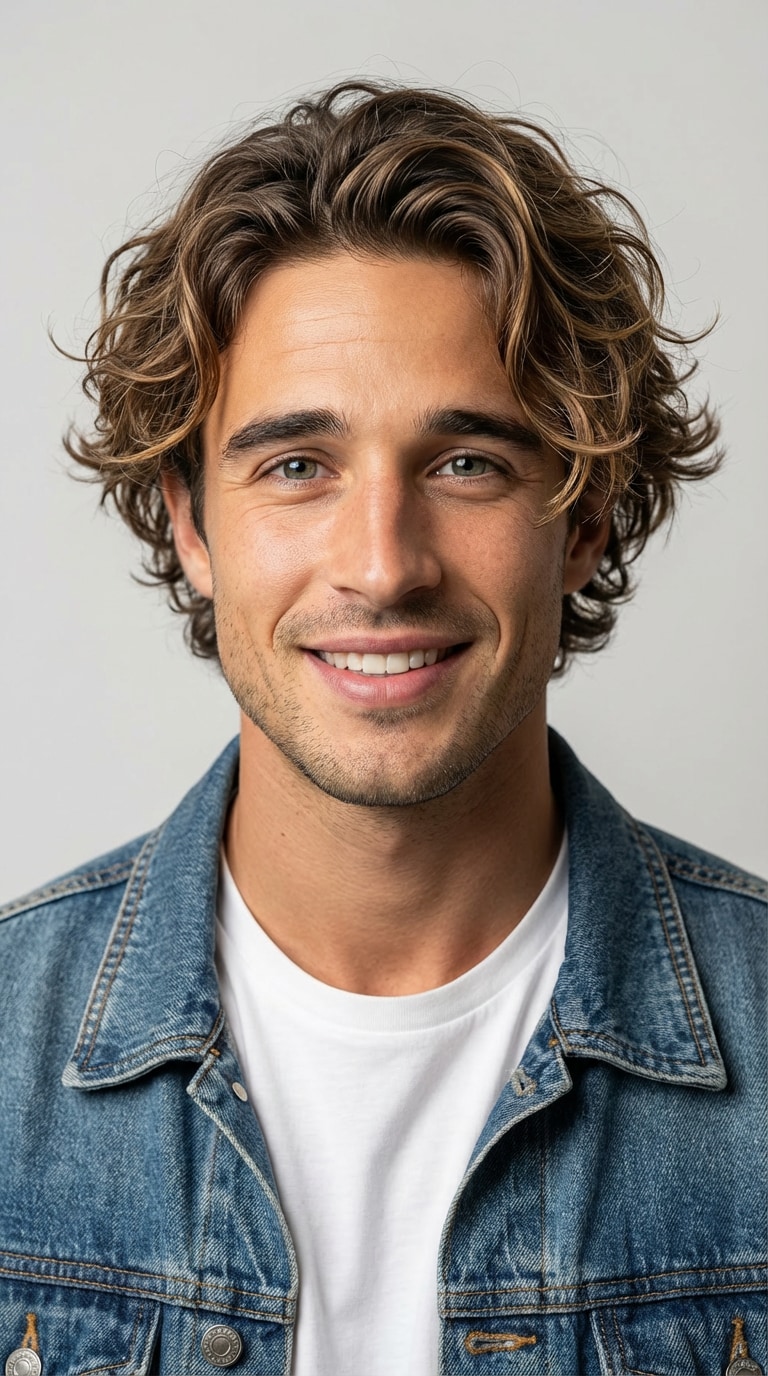 After - Long Wavy Blonde