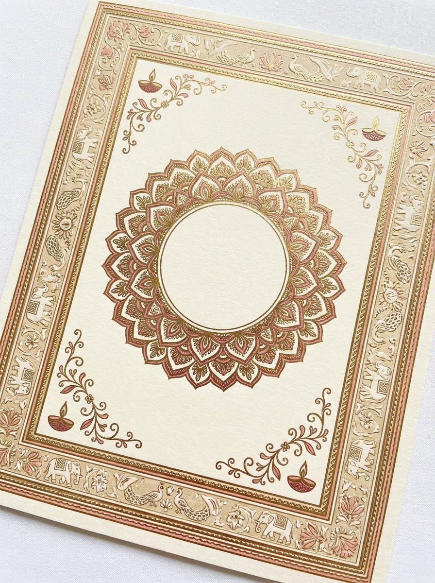 Mandala Celebration Card