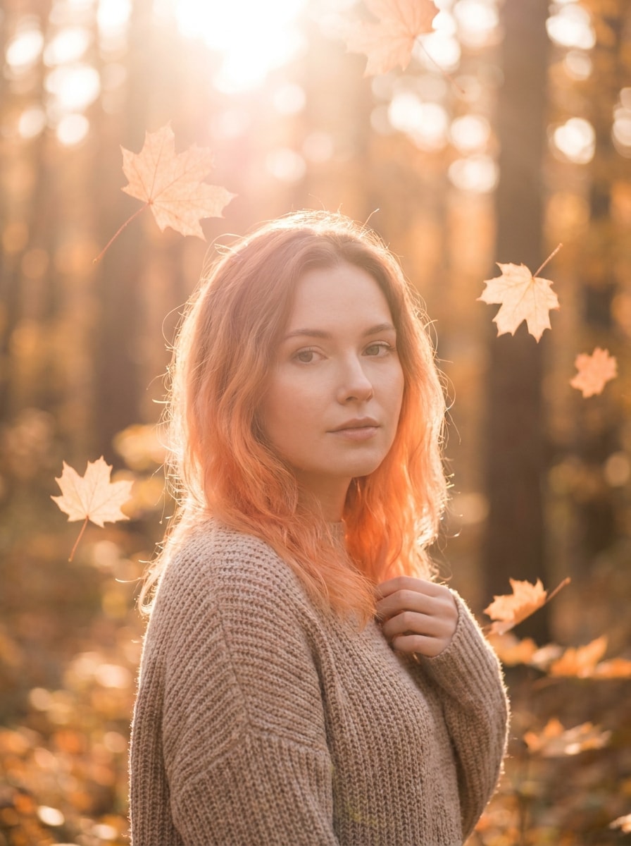 Maple Leaf Dreamy Look