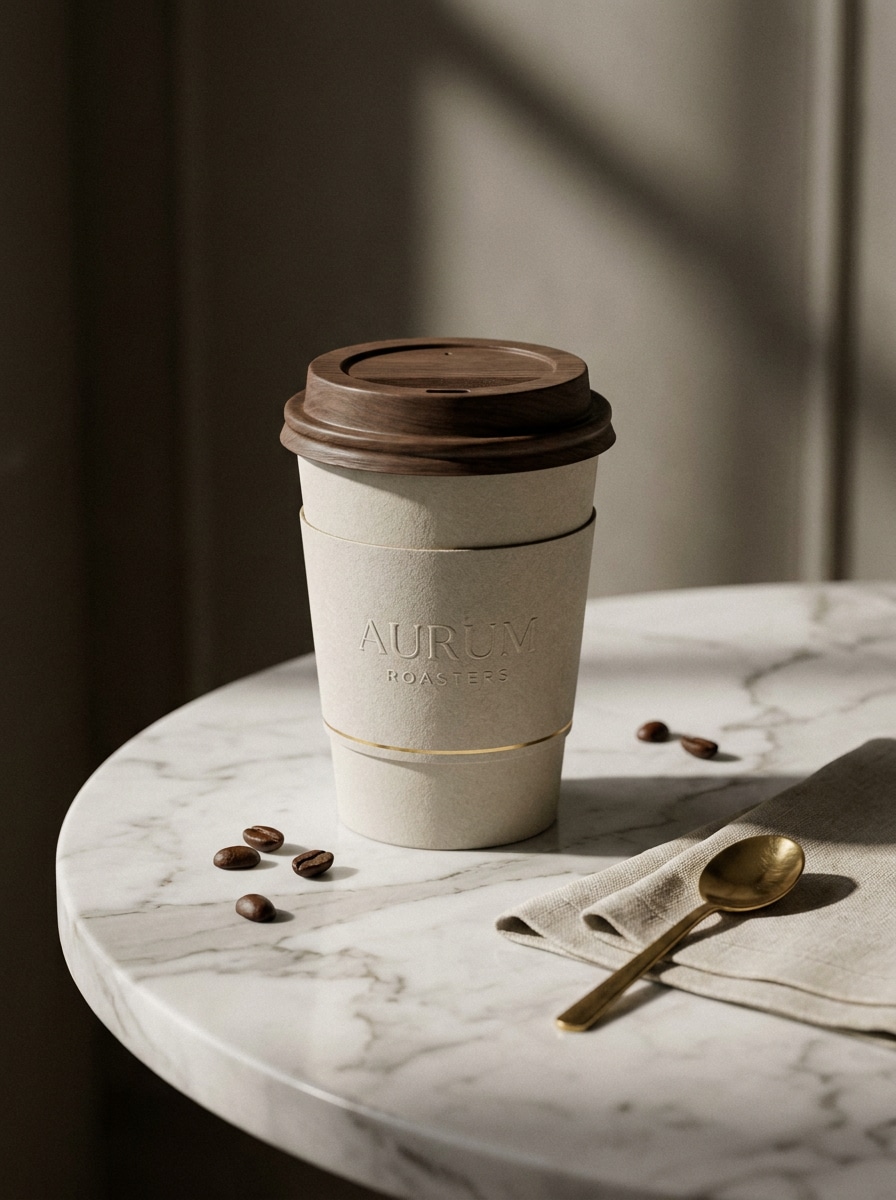 Cup on Marble Surface