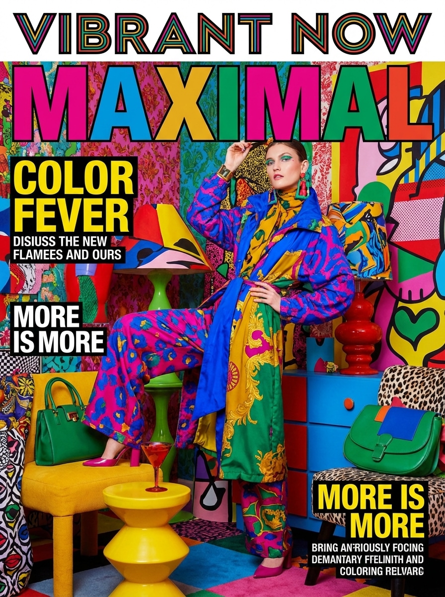 Maximalist Bold Colors