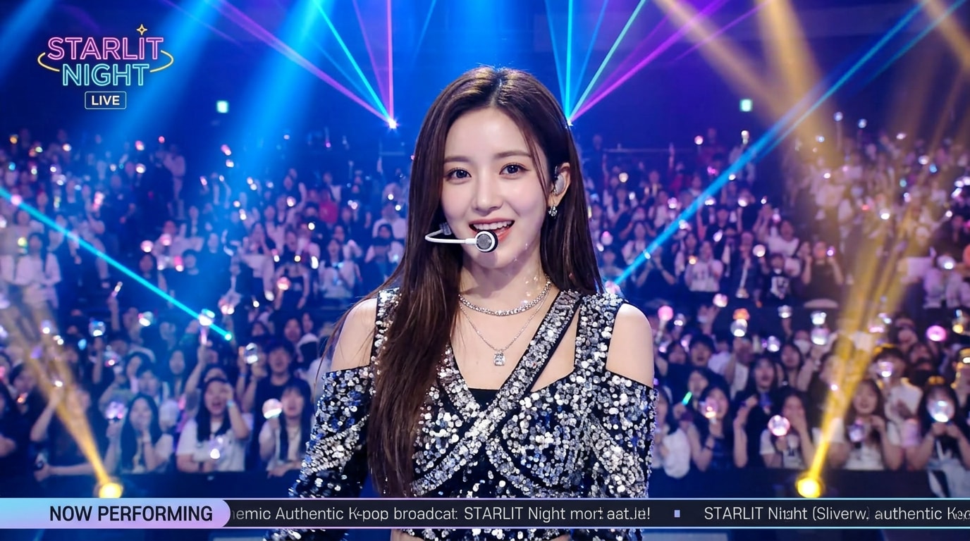 ChatGPT K-pop idol stage prompt - free AI generator