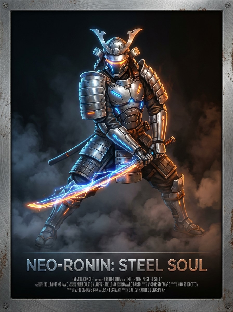 Mecha + Samurai Fusion