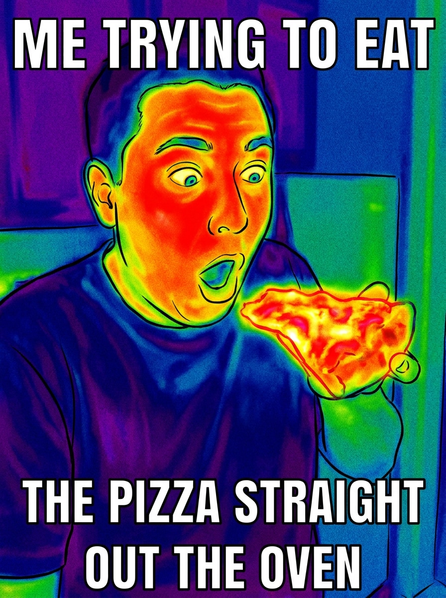 Meme-Style Thermal Effect