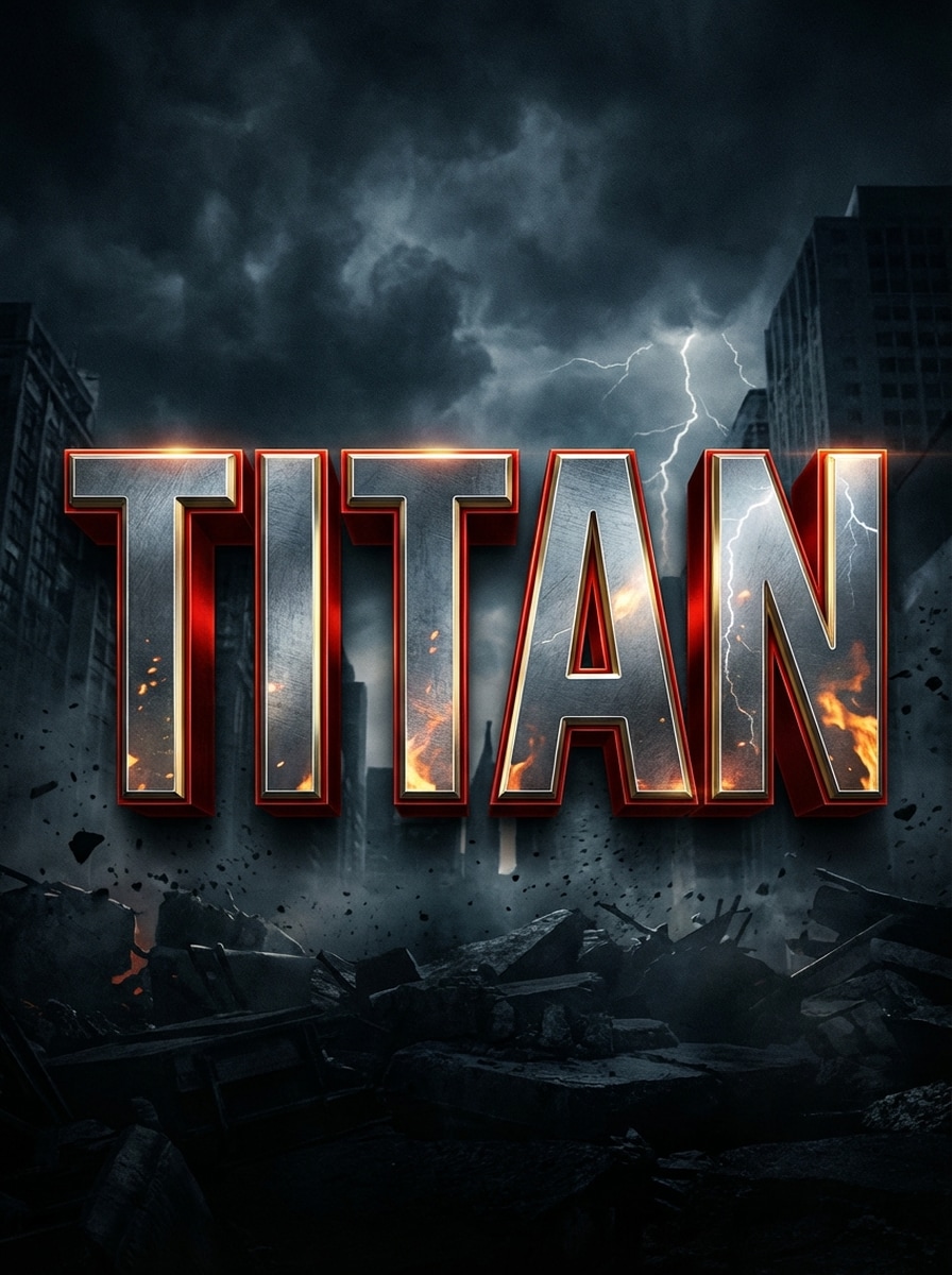 Metallic Movie Title