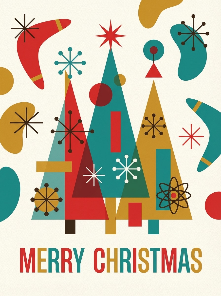 Mid-Century Modern Holiday