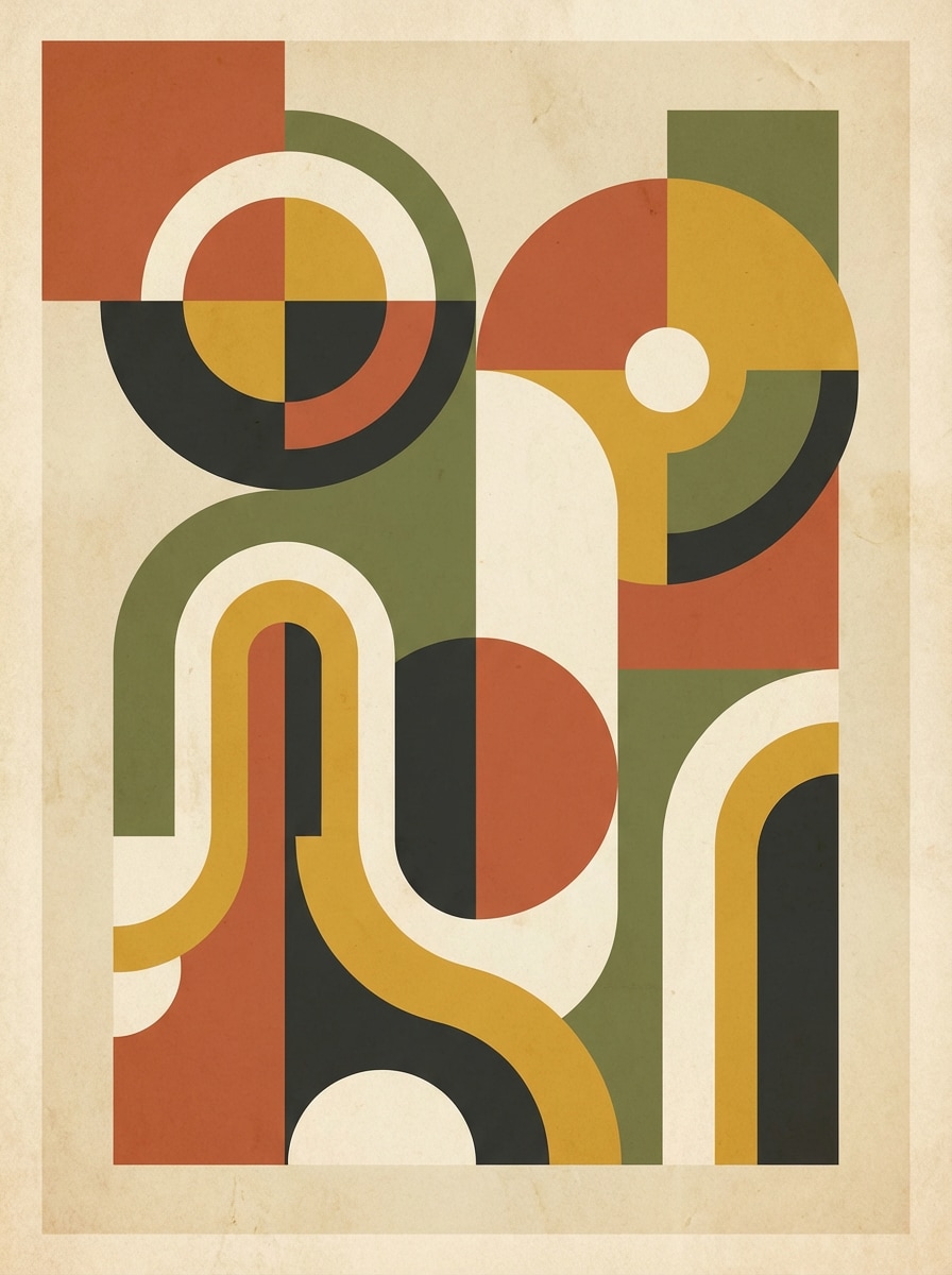 Mid-Century Geometric