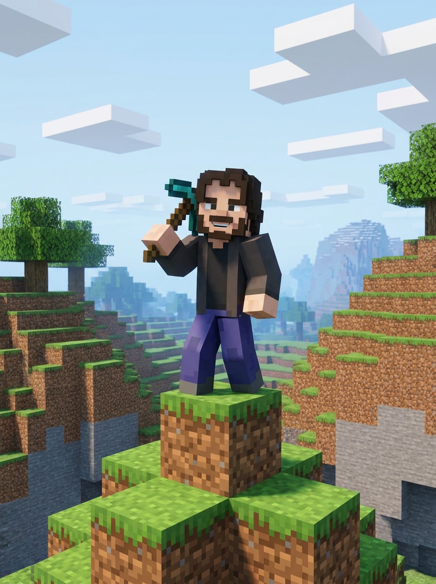 Minecraft World Background