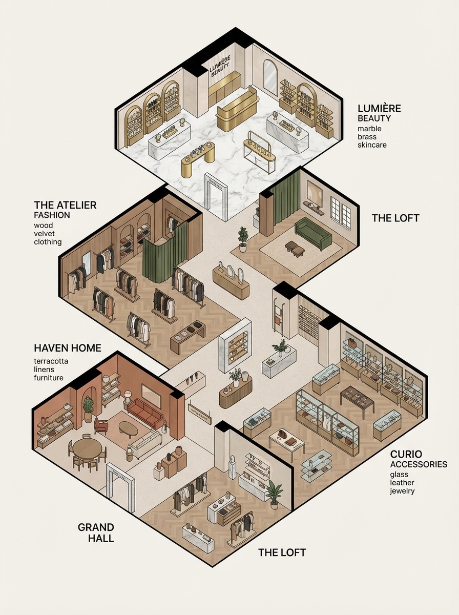Mini-Destination Store Within Store