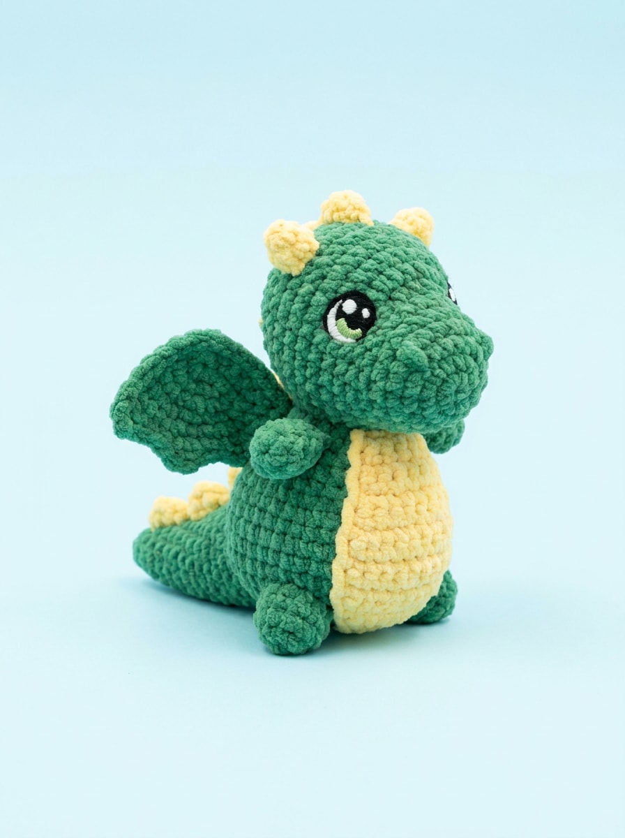 Mini Dragon Crochet