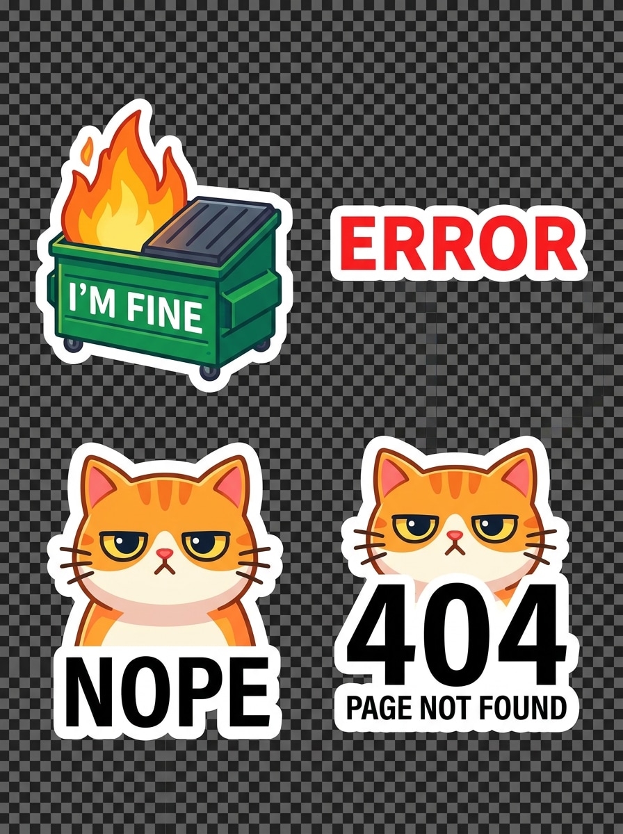 Mini Icon Sticker Pack