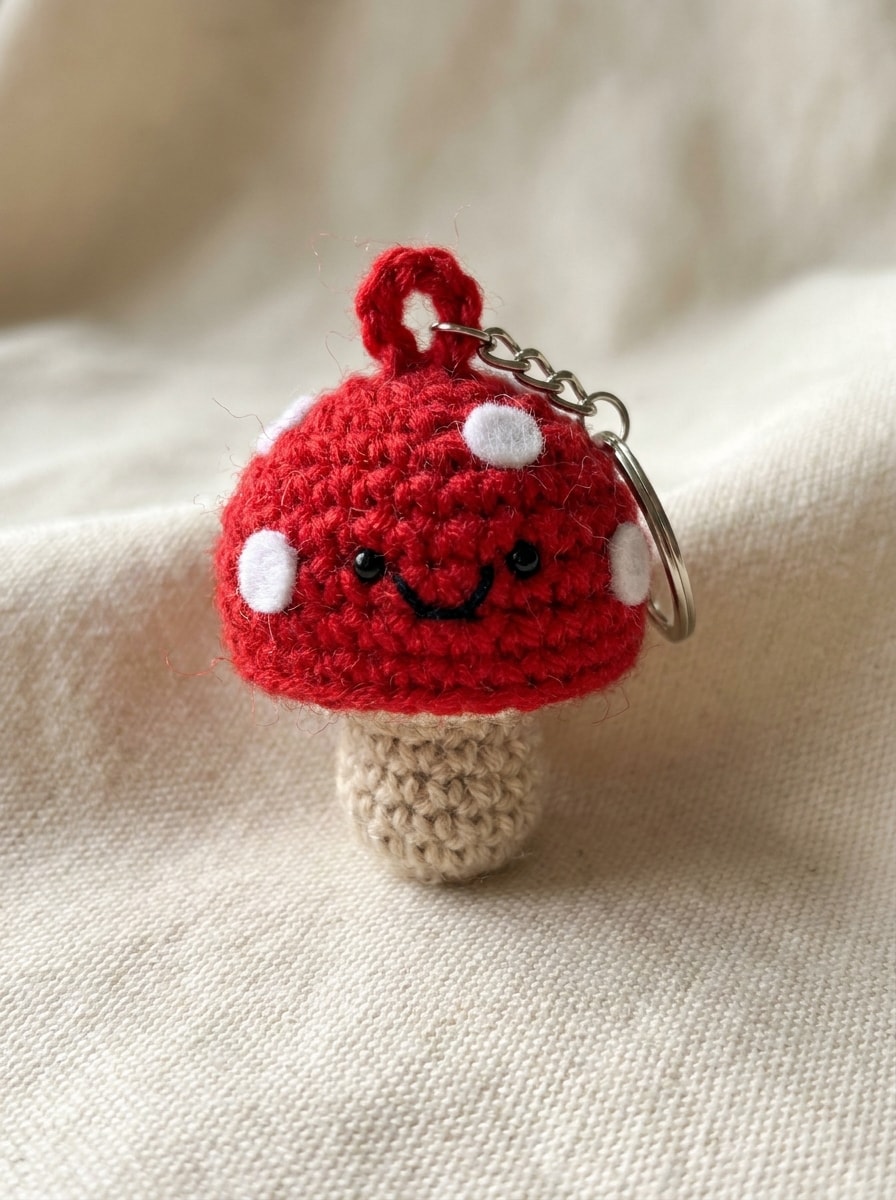 Mini Mushroom Crochet
