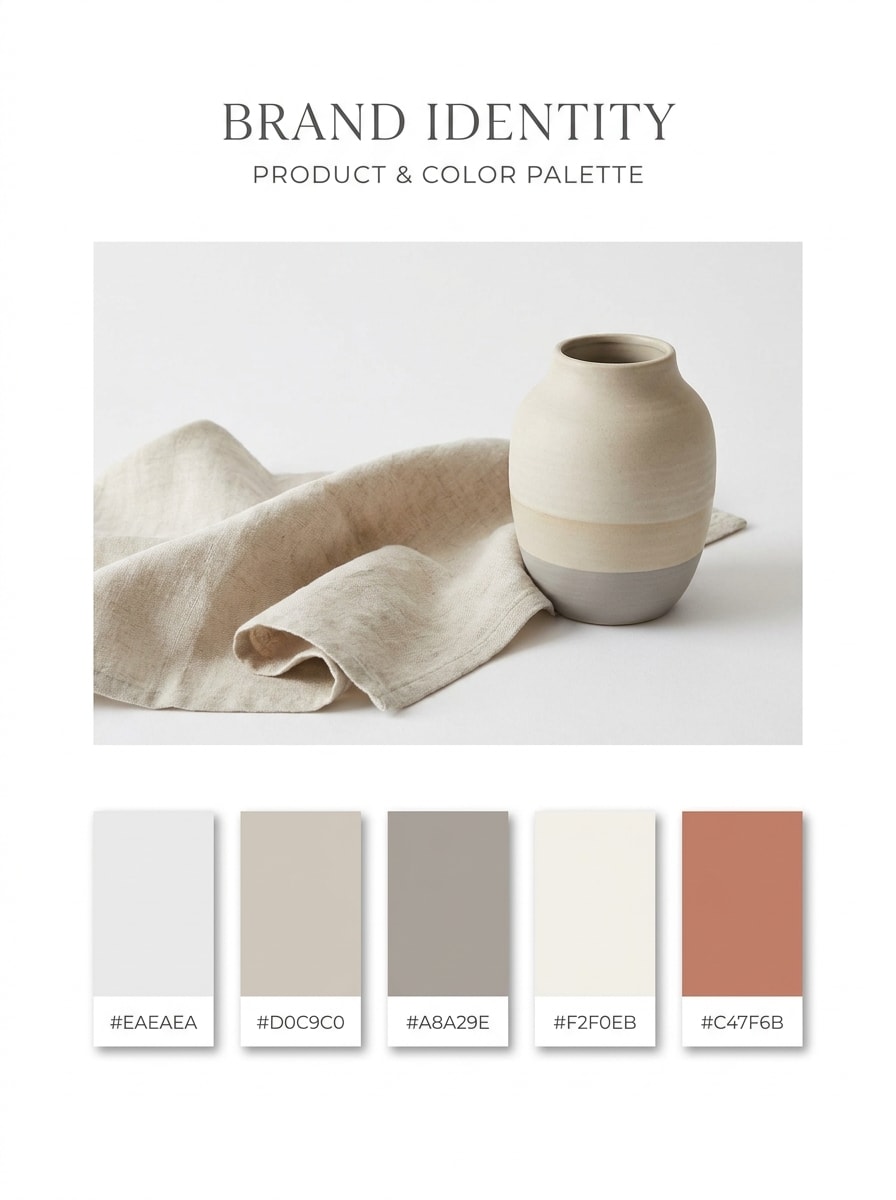 Minimal Brand Board