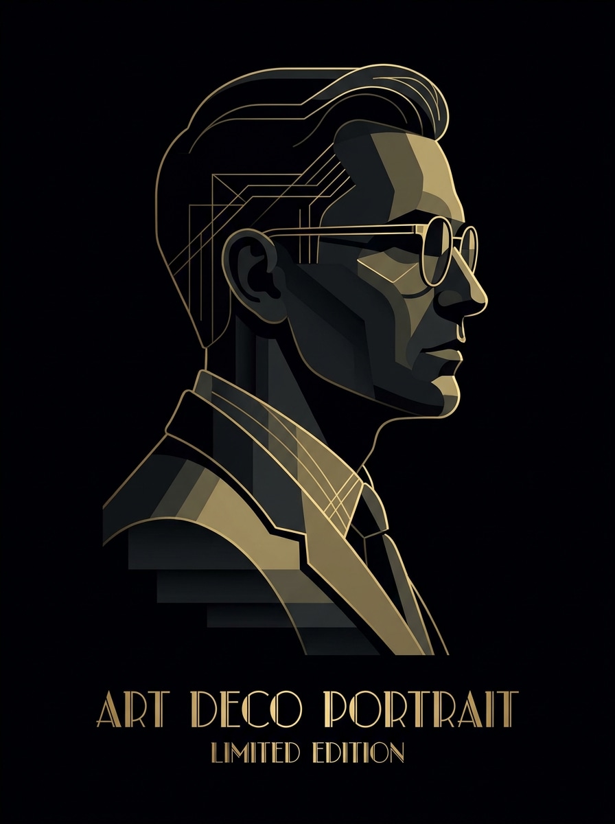 Minimal Deco Silhouette