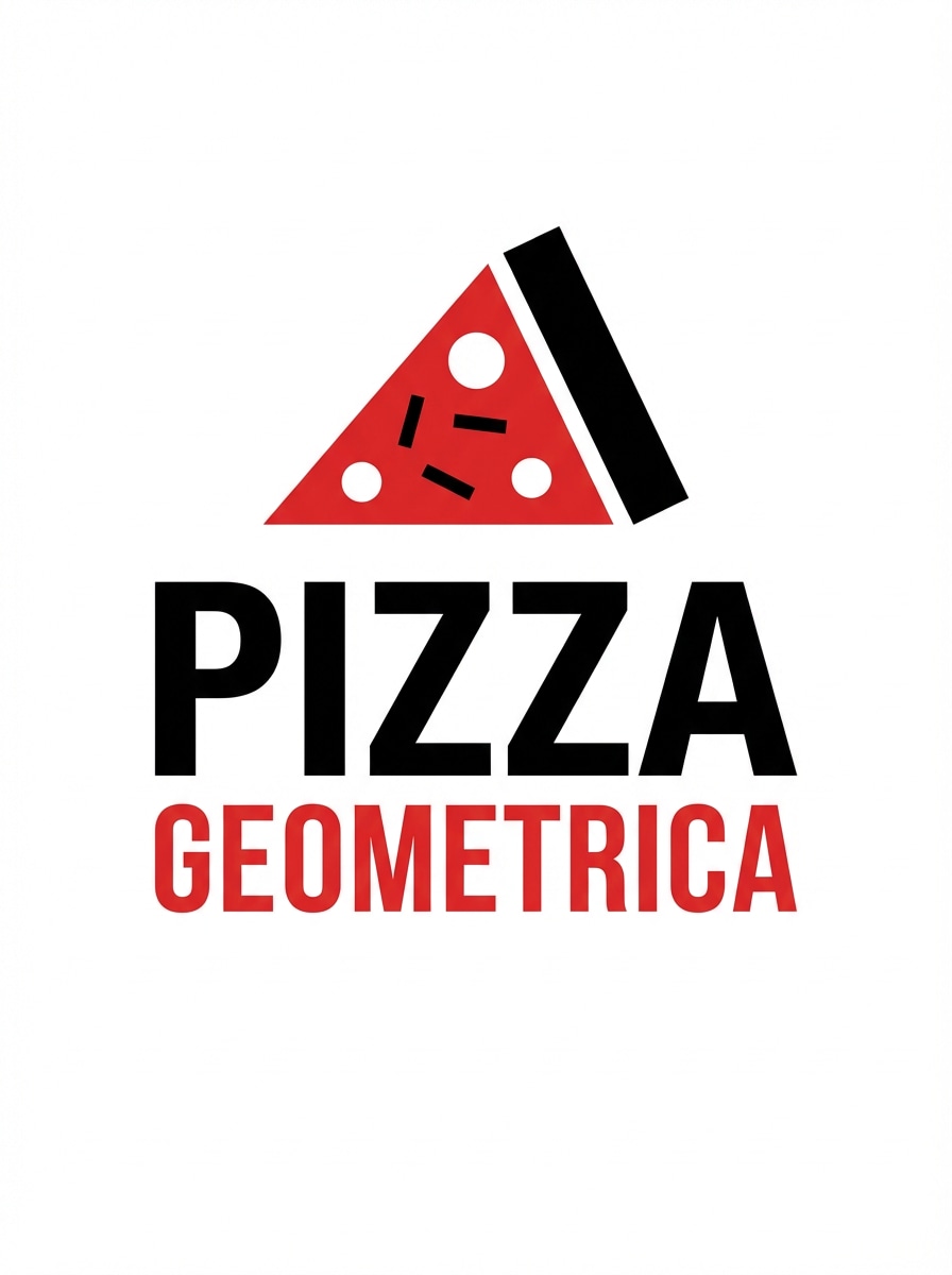 Minimal Pizza Slice Mark