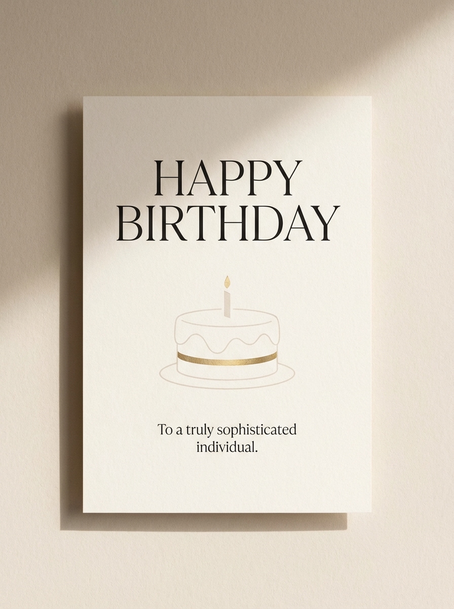 Minimalist Cream Serif