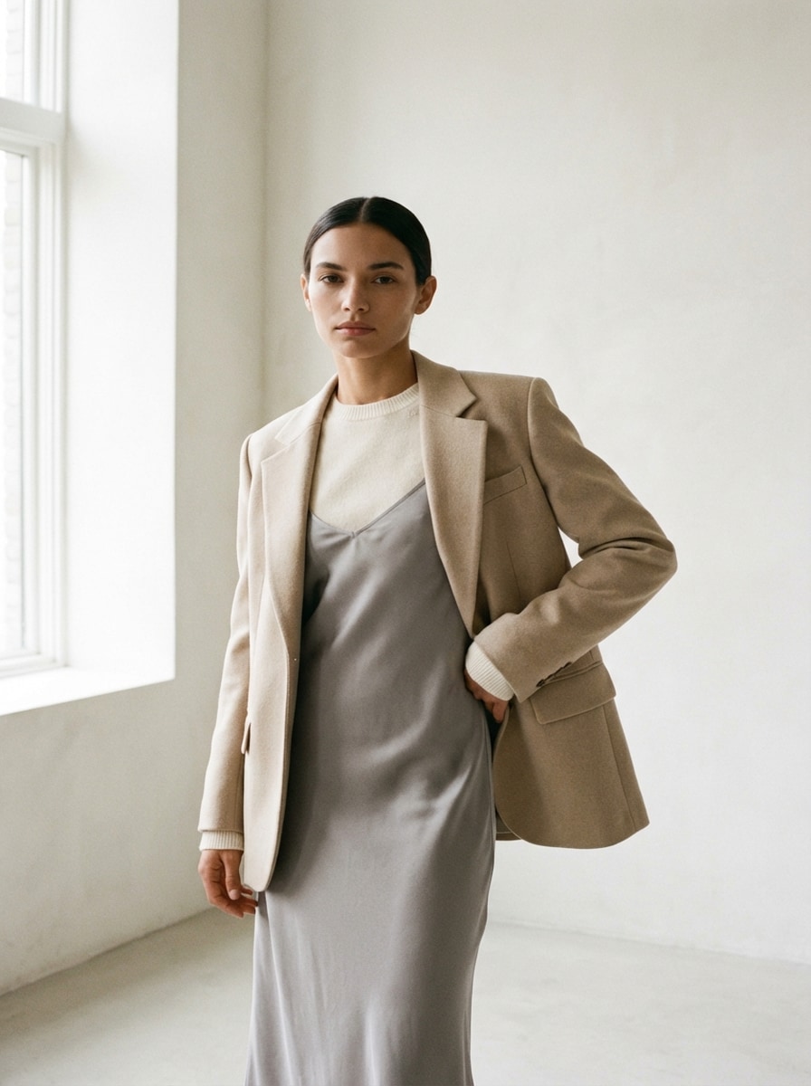 Minimalist Luxury Editorial Model